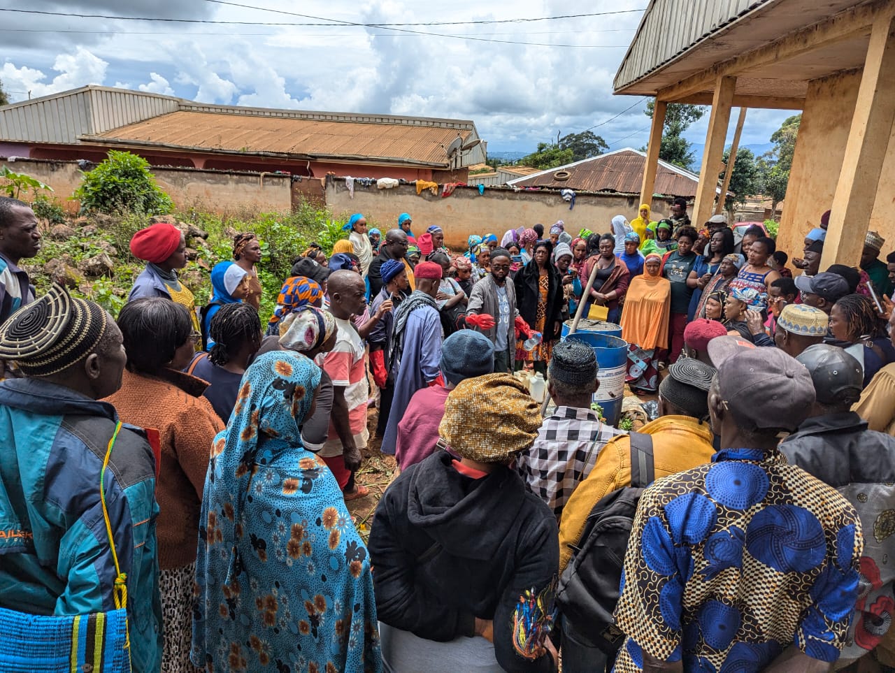 Community Training On Organic Liquid Manure Prodution